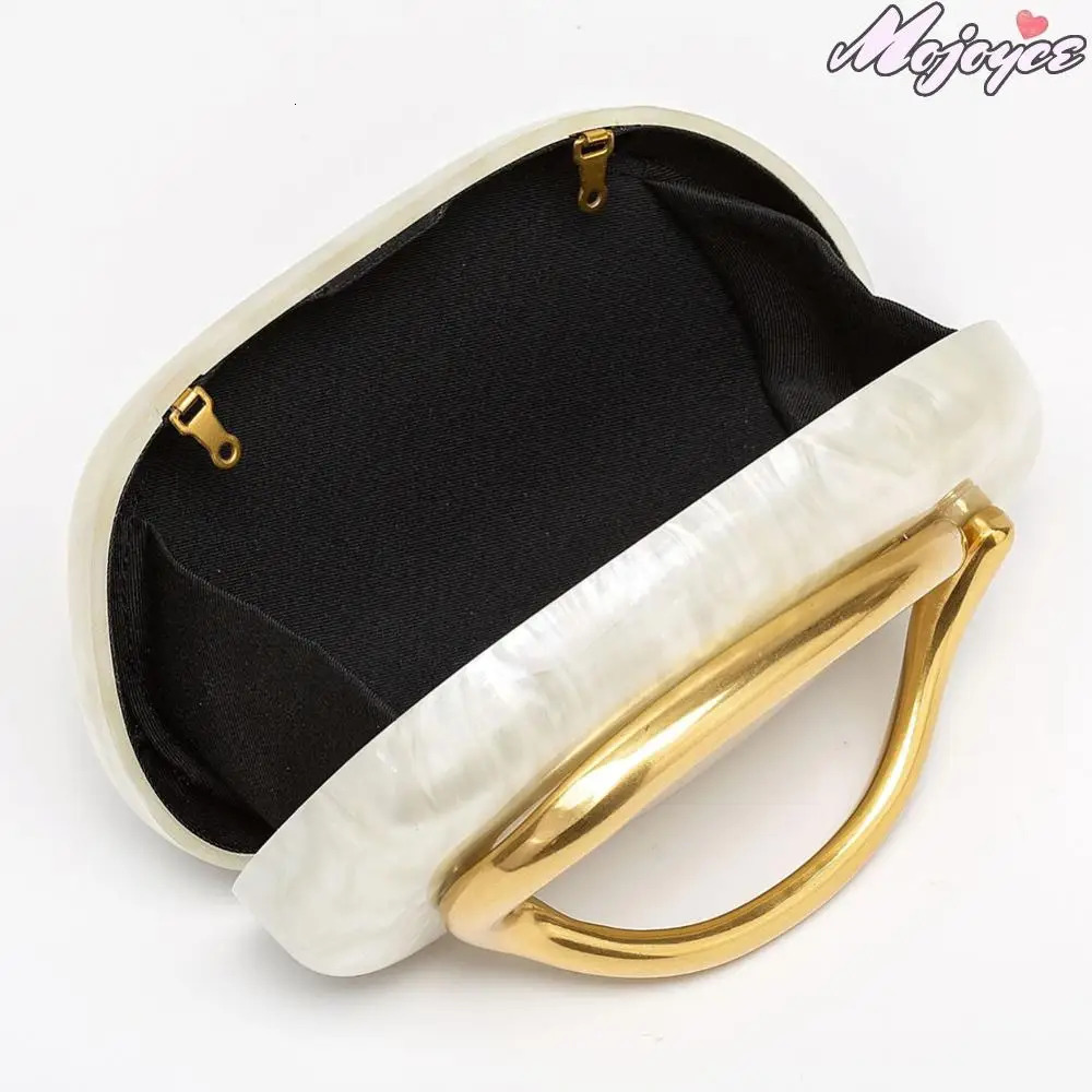 Elegant Women Banquet Bag Acrylic Evening Purse All-Match Chain Crossbody Shoulder Bags Travel Party Phone Bag Ladies Dinner Bag 250318