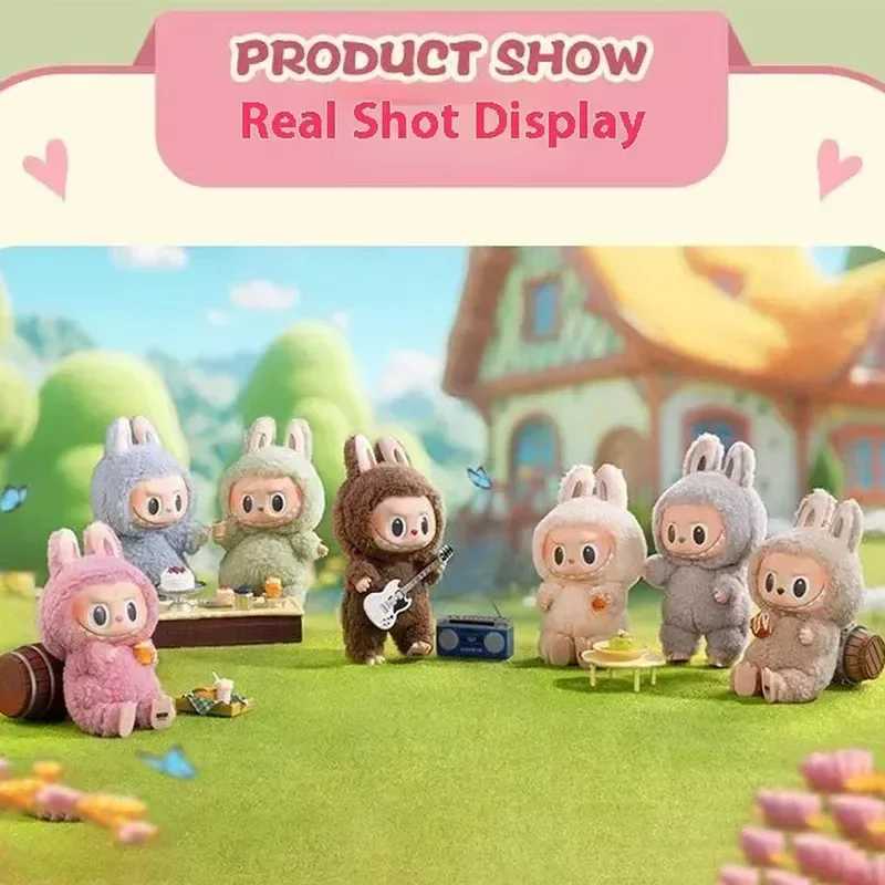 1 1 Copy Popmart Labubu Monster Series Blind Box Toy Macarone Doll Model Keychain Backpack Pendant Mystery Box Childrens GiftT250318