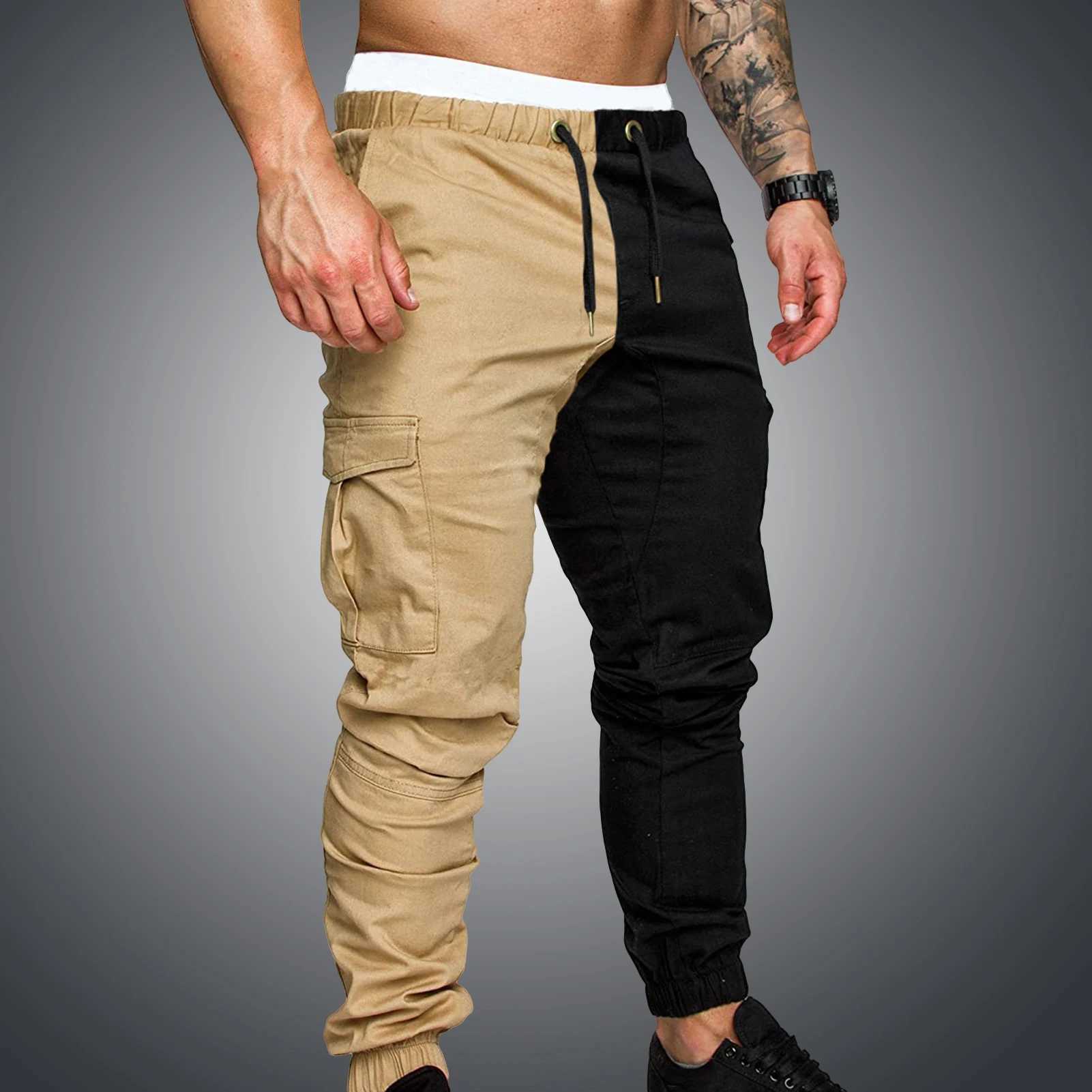 Mens Pants New Fashion Mens Jogger Pants Mens Fitness Bodybuilding Gyms Pants For Runners Clothing Autumn Sweatpants Size 3XL W250318