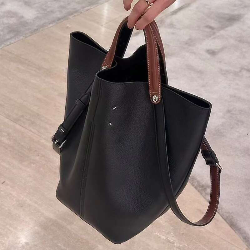 Bucket Composite Bags For Women Designer Handbag And Purses 2025 New In Fashion PU Leather Ladies Large Capacity Shoulder