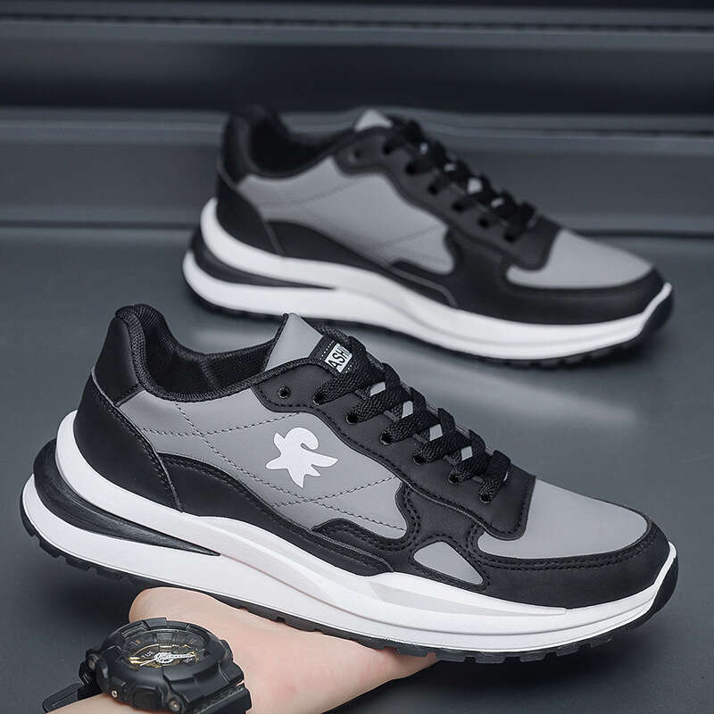Internet celebrity thick soled dad breathable casual men's trendy male students running sports shoes