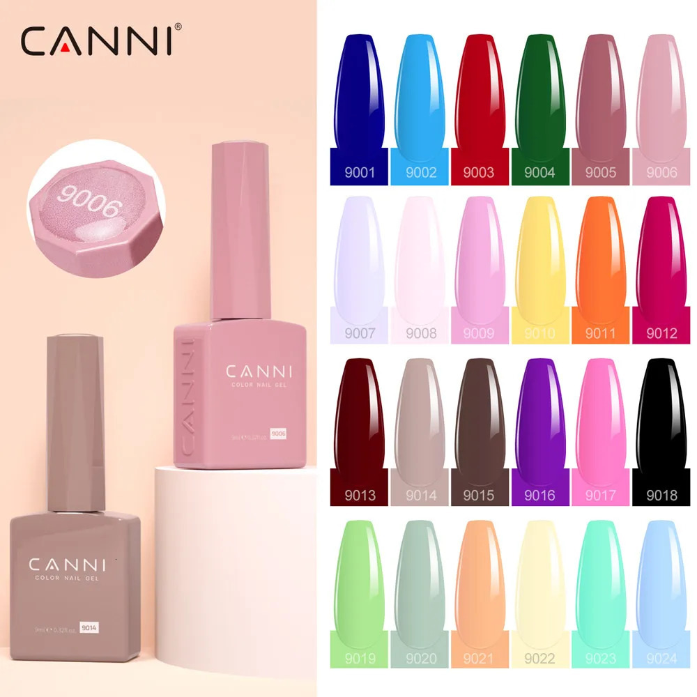 Venalisa CANNI HEMA FREE Nail Gel Polish 9ml Soak Off UV LED Gel Varnish Full Coverage Super Texture Gorgeous Nail Manicure 250314