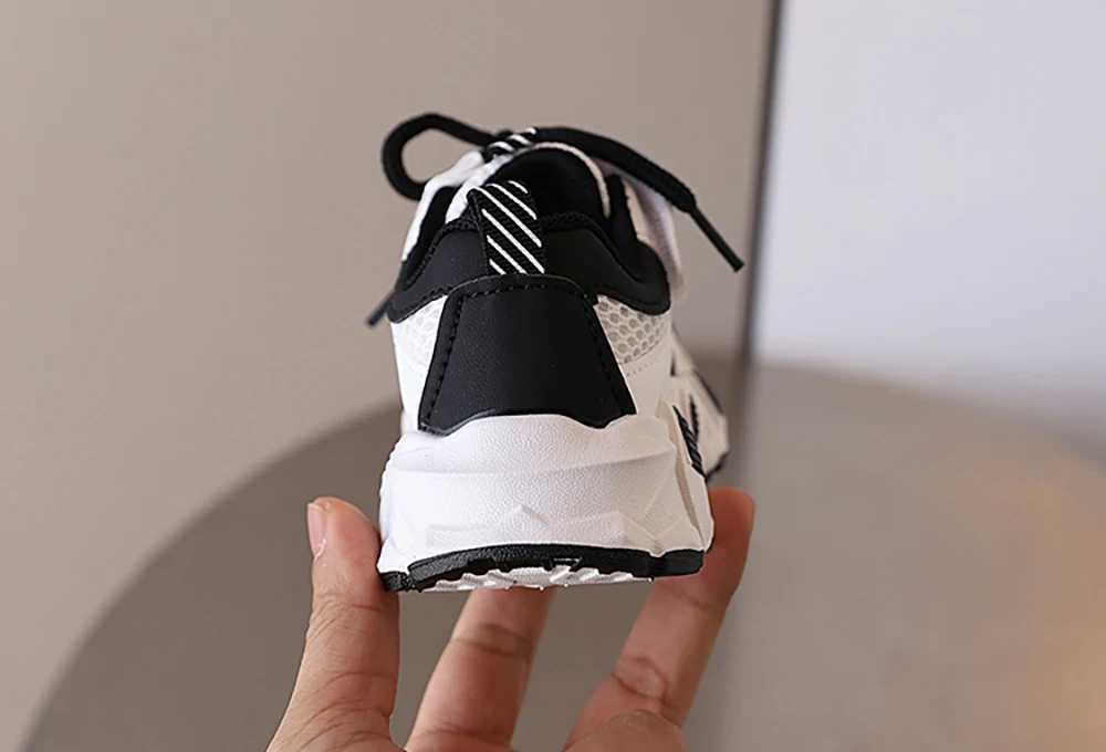 Trend Fashion Childrens Sports Shoes Mesh Breathable Childrens Shoes Suitable for Infants and Girls Ergonomic Anti slip Childrens Sports Shoes W250318