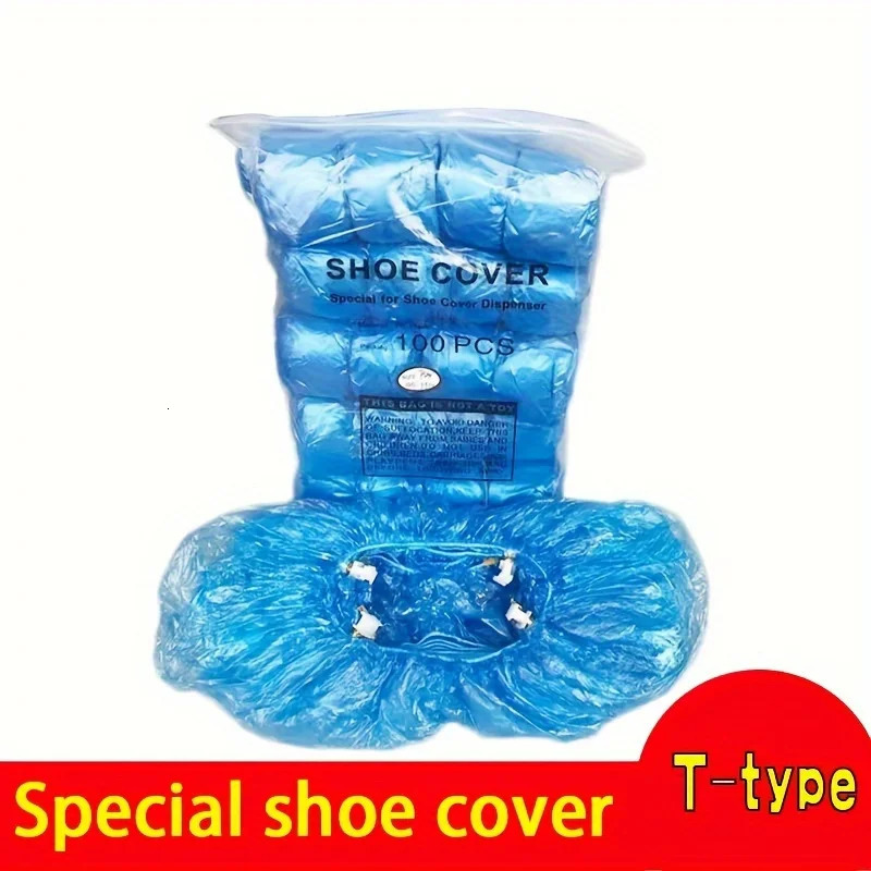 Disposable shoe cover with Tshaped buckle suitable for machine ideal choice gifts 250318