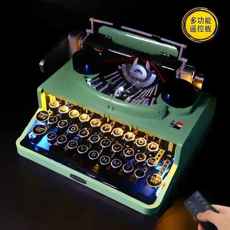 2079PCS Ideas Retro pewriter 21327 Building Blocks MOC Building Bricks Toys Home Decor Best Gift for ChildrenXJ250318