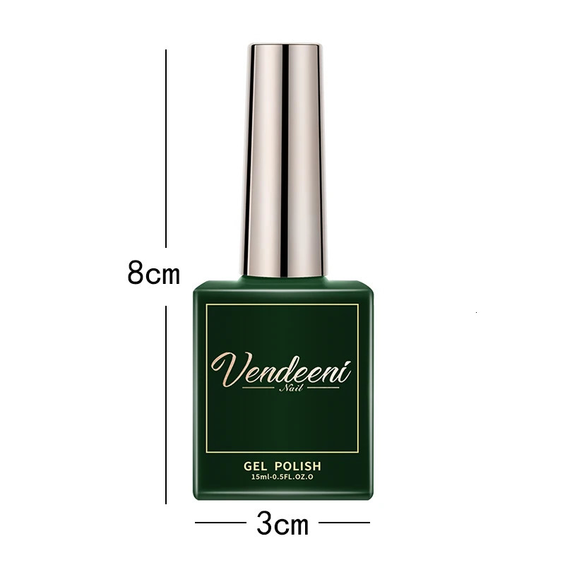 Vendeeni 40 Colors Semi Transparent Gel Nail Polish Nude Pink Skin Color Nail Art Gel Lacquer Jelly UV LED Soak Off Gel Varnish 250314