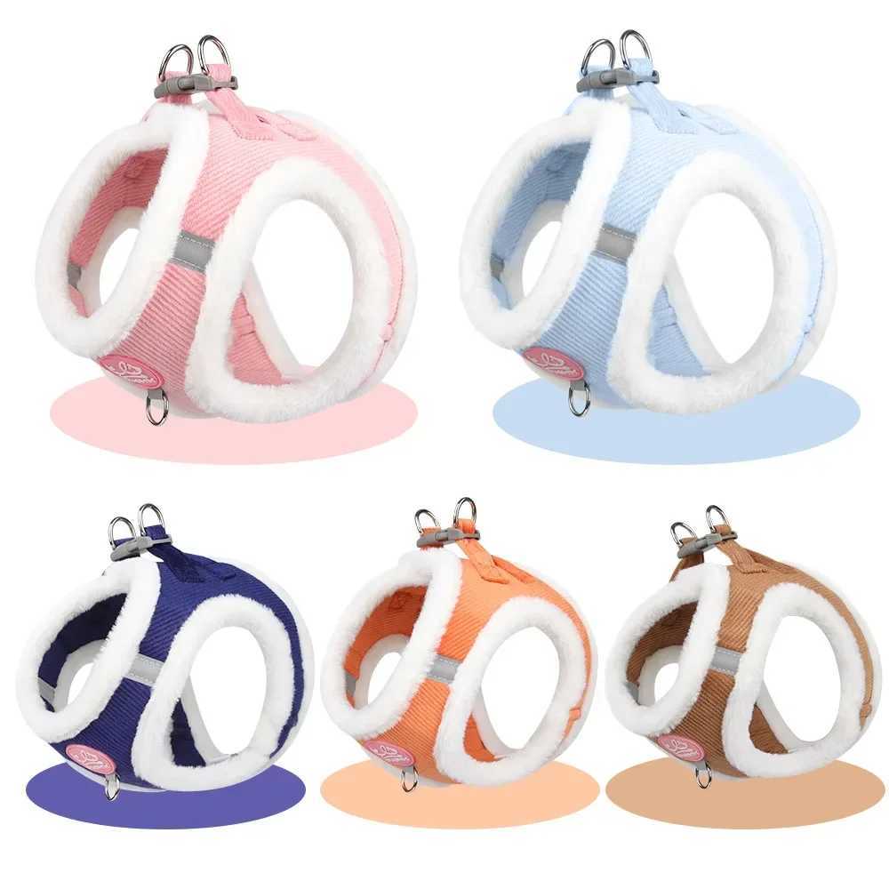 Breathable cat straps and belts for escape pet clothing for cats and dogs adjustable vest for easy control reflective cat strapsT250318