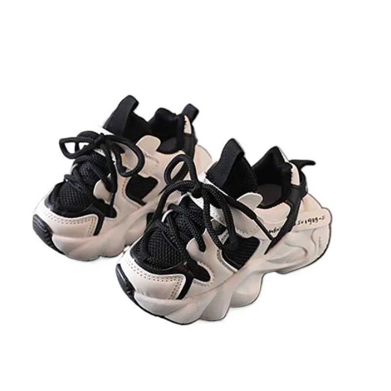 Spring and autumn childrens sports shoes mesh breathable boys sports shoes student girls sports shoes anti slipXJ250318