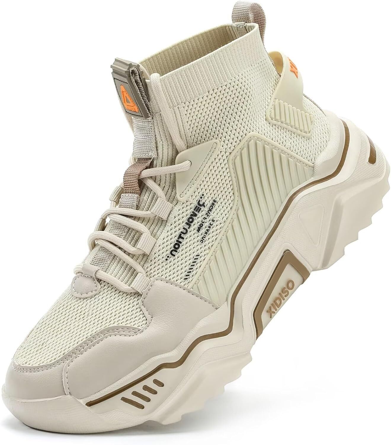 2025 With Box Designer Casual Shoes Fashion shoes men's high top casual walking shoes, anti slip breathable mesh lightweight sports shoes
