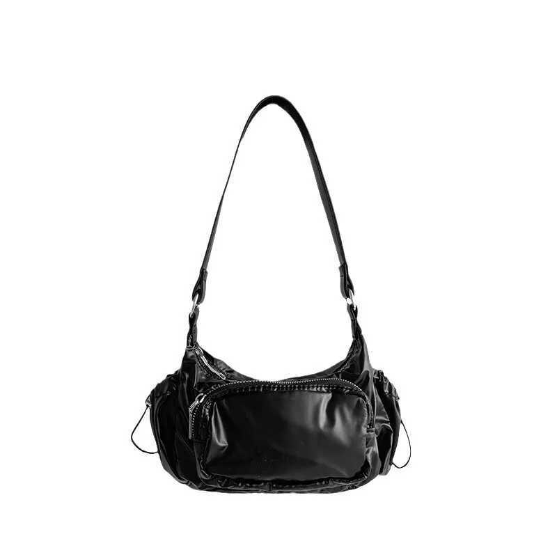 Korean version fi persility niche armpit bag 2024 automatic versatile motorcycle bag large capacity lightweight shoe bag Y250318