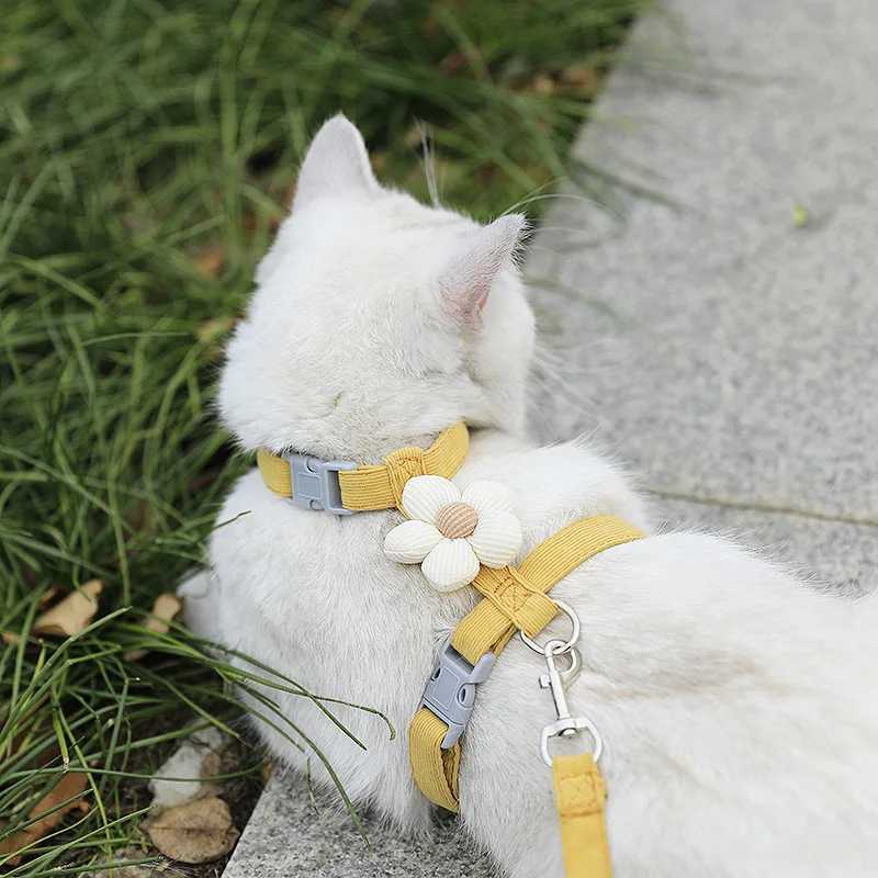 Cat Strap and Belt Set Adjustable Dog Strap for Small Dog Straps Breathable Pet StrapsT250318