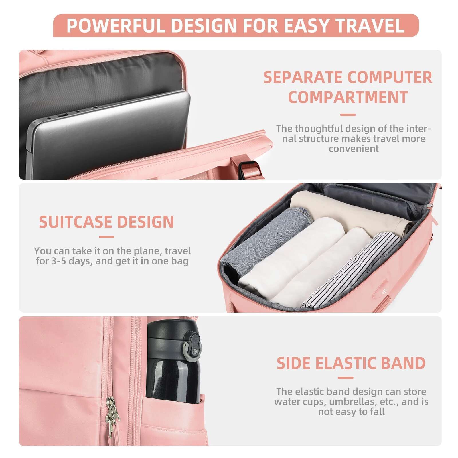 Women Travel Wizzair Cabin Backpack 40X30x20 Airplane, Large Capacity Waterproof Casual Bag Suitcase Laptop Backpacks
