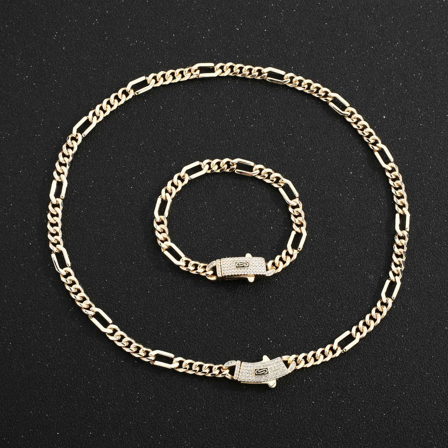 New Monaco Chain Zircon Diamond Necklace Cocktail Party Owner Luxury Jewelry W250318