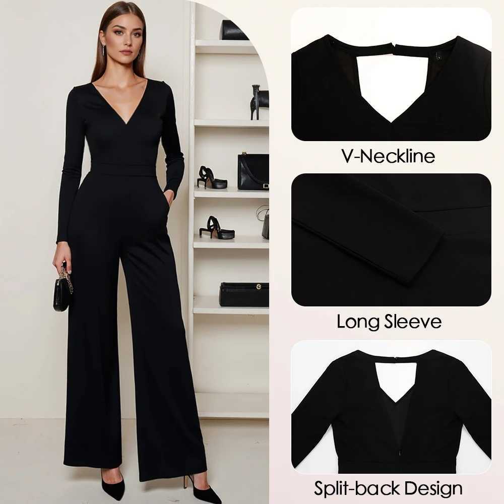 Mia Muse Womens Four Seasons French Elegant Solid Color Waist Design Long and Wide Neck Suitable for X250318