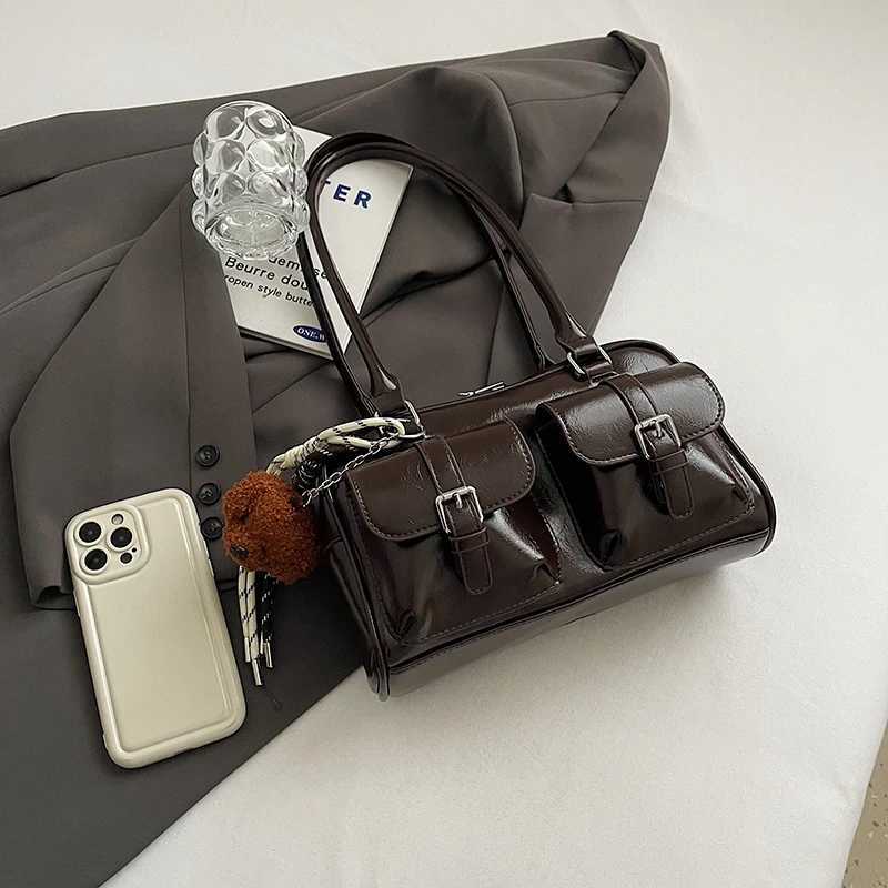 Wens armpit bag cmuting bowling bag advanced sense large capacity simple single shoder bag Y250318