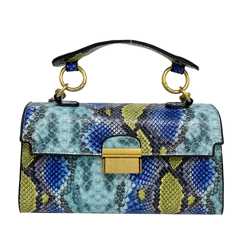 Small Square Bag 2025 New Fashionable Designer Women s Handbag High Quality Serpentine Crossbody Bag Chain Underarm Tote Bag Casual Wallet Storage Cut
