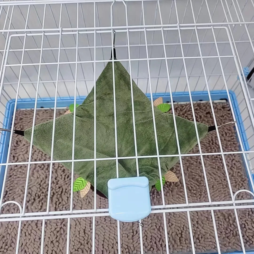 Pet Bird Cages Parrot Nest Warm Hammock for Hamster Squirrel Guinea Pig Sleeping Bed Hanging Cage Accessories 250318