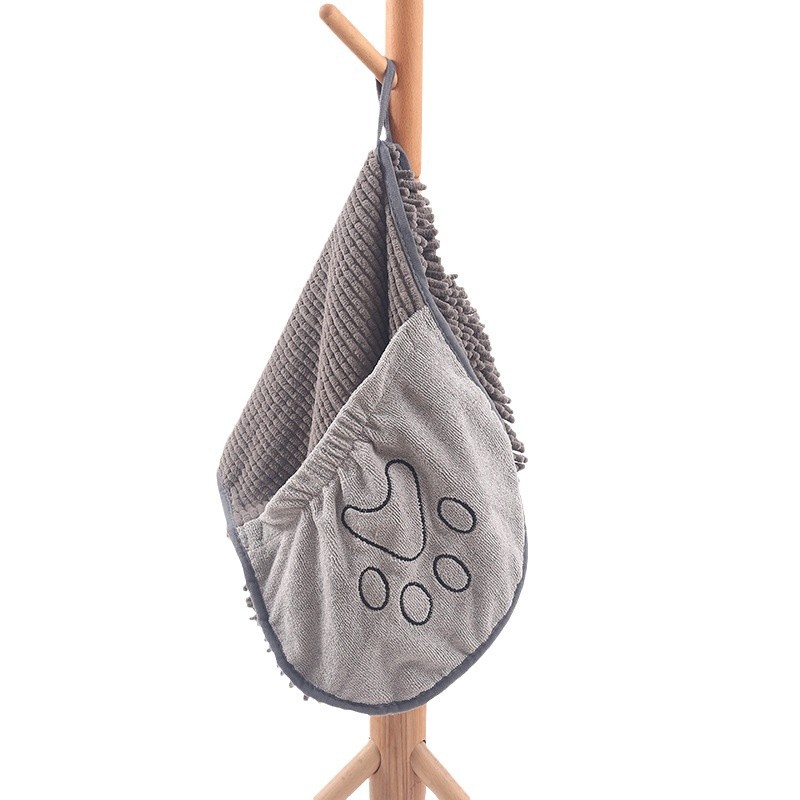 Ultra-Absorbent Pet Bathrobes Easy Clean Soft Fabric Towels for Pets