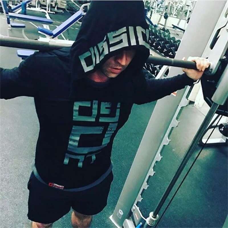 Mens Street Corner Pullovers Fiess Sport Sleeveless Hoodies Gym Bodybuilding Running Training Jogging Cotton Casual Sportswear