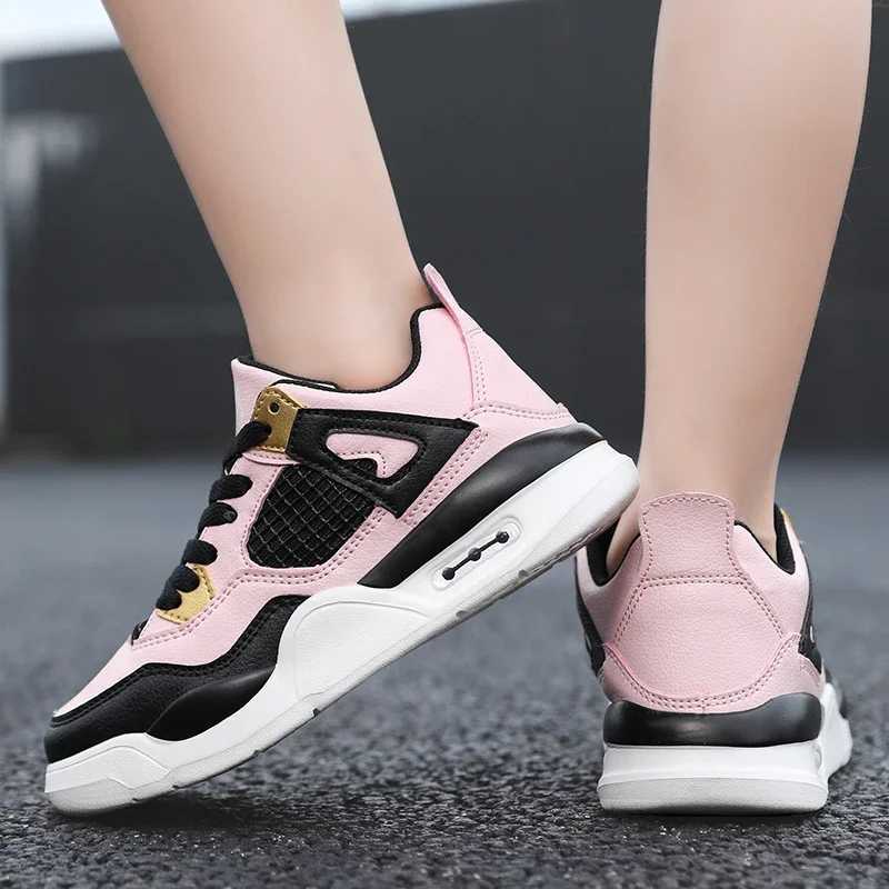 Boys mesh sports shoes breathable running sports shoes childrens girls flat casual shoes optional leather sports shoesXJ250318