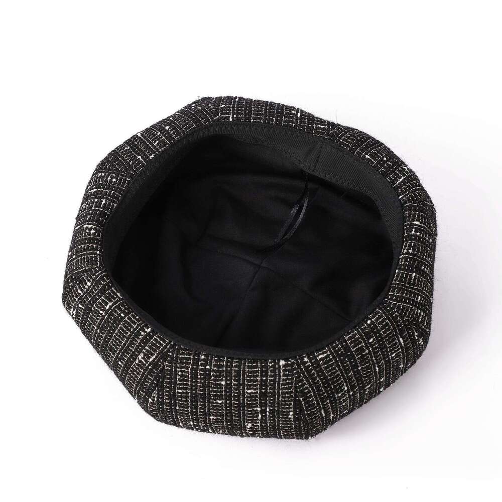 Xiaoxiang style beret female ins trendy woven autumn and winter new Korean version sweet painter hat