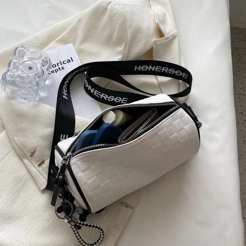 Small Women's Checkered New Autumn And Winter Popular Crossbody Chain Hand Bill Of Lading Shoulder Cyder Bag