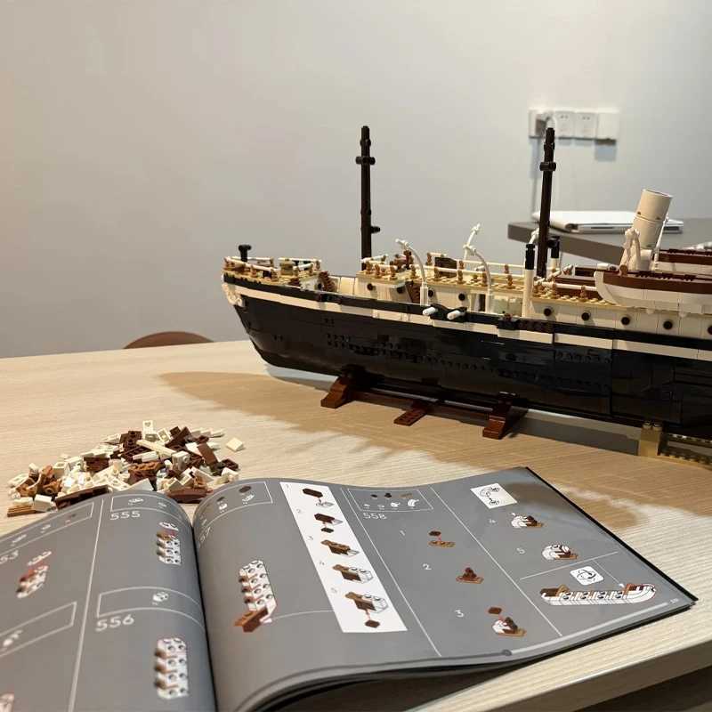 3011Pcs new icon suitable for 10335 endurance boat model building block kit legendary boat building block childrens toy adult birthday giftXJ250318