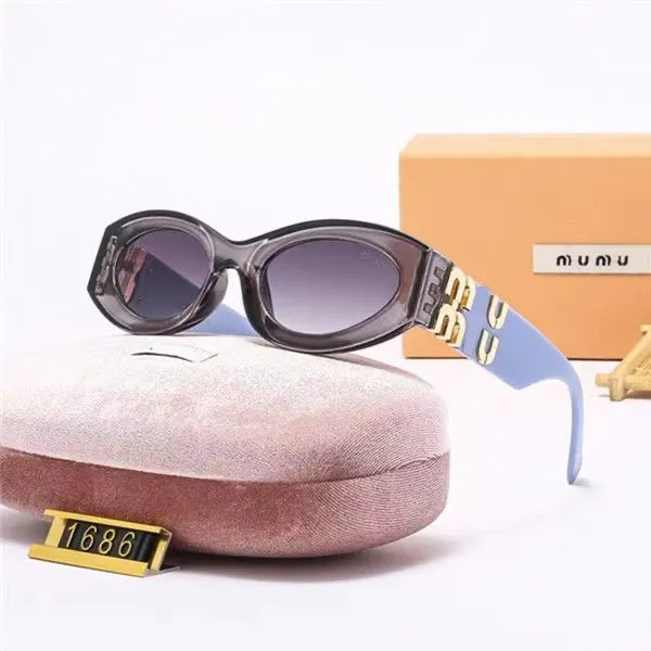 MuuMu Fashion For kids Classic Italian square frame glasses high quality PC sheet classic luxury cat eye sunglasses Z260305