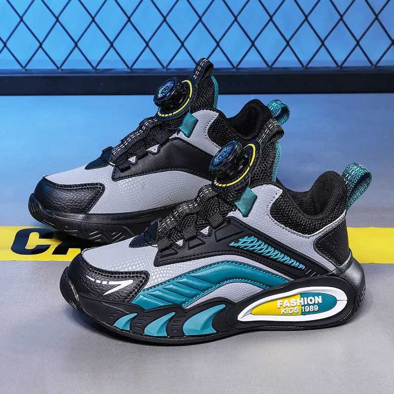 New Arrival Children Shoes Girls Boys Fashion Sneakers Comfortable Kids Sports Shoes Breathable Casual Leather Outdoor Shoe W250318