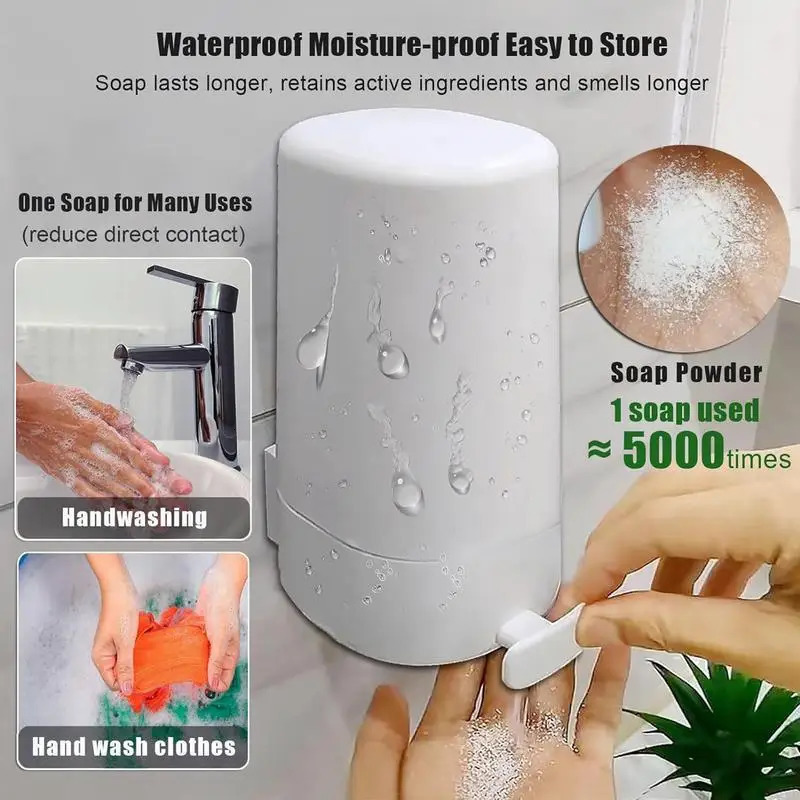 Bar Soap Grinder Solid Soapy Bar Grinding Box Holder Wall Mounted Crusher Mincer Refillable Soapy Bar Dispenser For Bathroom 250314