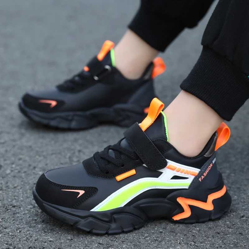 Kids Casual Boys Shoes Soft Sole Kids Shoes Non-slip Sneakers Shoes Outdoor Students Children Pink Girls Sport Walking Footwear W250318