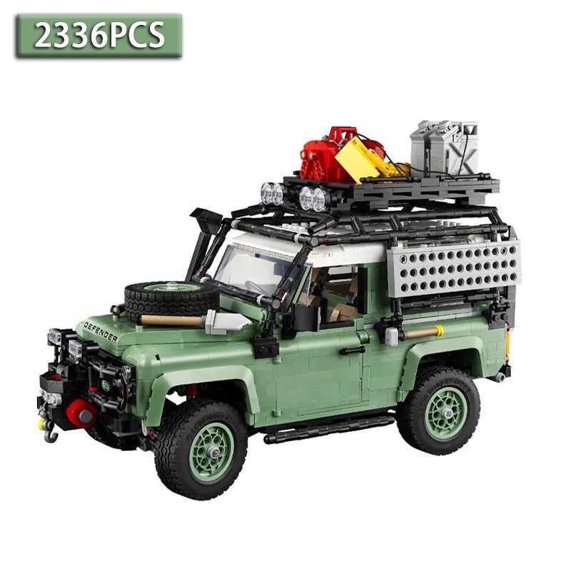 2339 Parts High tech Automotive Land SUV Rover Defender 90 Compatible Brick Model Construction Project for Adult Toy Car Models W250318