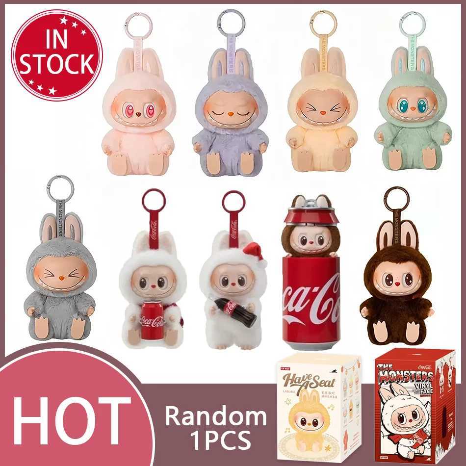 Anime Figure Kawaii Labubu Have A Seat SeriesBlind Box Cute Mysterious Box Toys Pvc Doll And Hobbies Ornament Kid Christmas GiftT250318