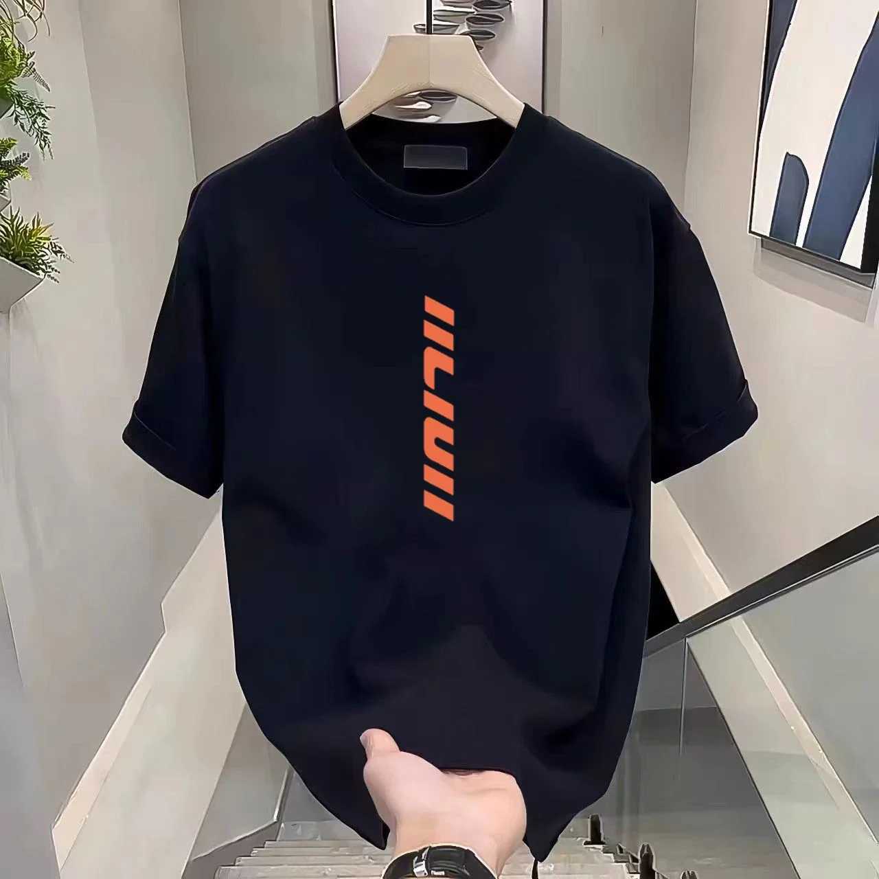 American Ruffian Handsome Heavy Cotton Short sleeved T-shirt Mens Summer New Fashion Street Loose Top Half SleeveT250318