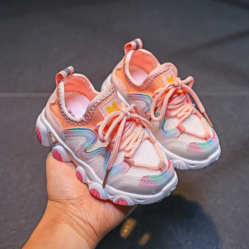Childrens sports shoes childrens sports shoes childrens running sports shoes air mesh breathable soft fashion classic leisure new W250318