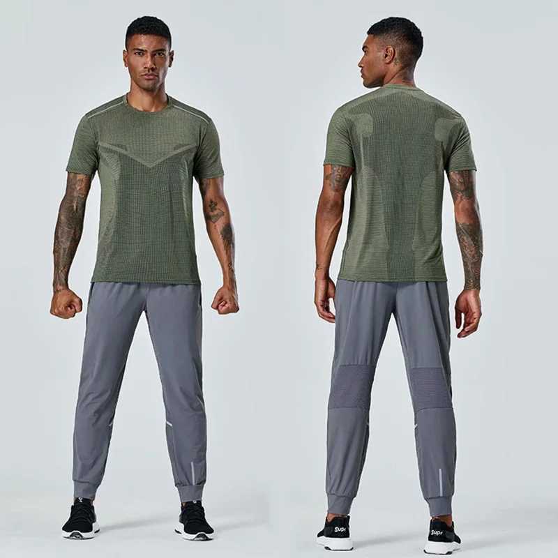 Summer Mens Running Pants Sportswear Jogging Sweatpants Casual Outdoor Quick Dry Training Elastic Gym Fitness Trousers W250318