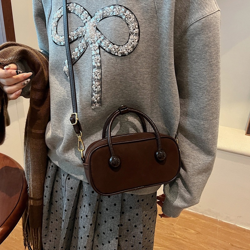 Fashion Designer Mini Handbag High quality Frosted Women s Handbag 2025 Multifunctional New Model Super Hot Handheld Bowling Bag Trendy Wallet Crossbo