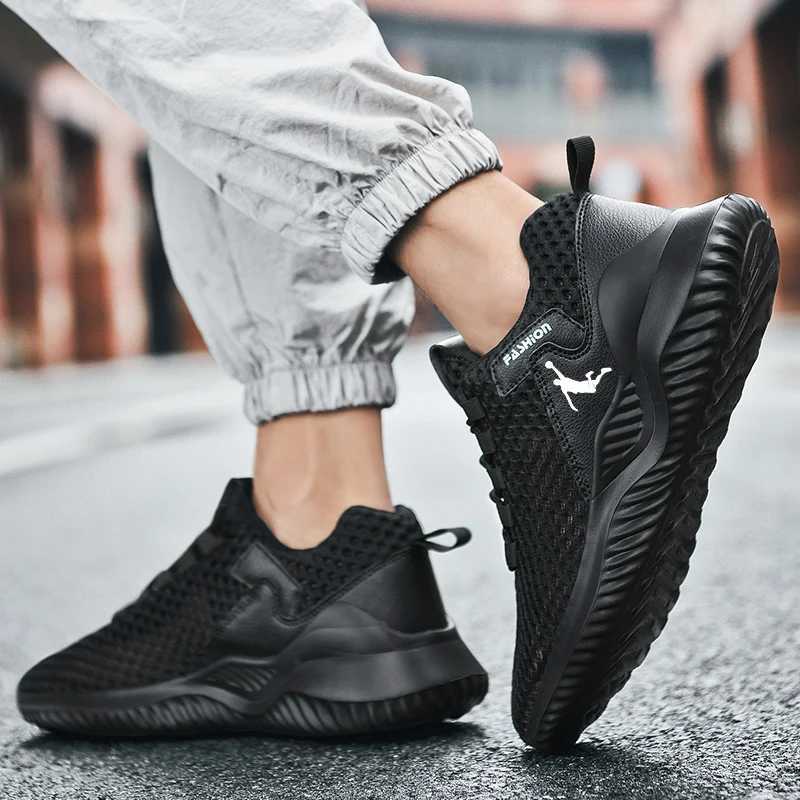 White mens cheap shoes large size 47 running sports shoes unisex breathable mesh sports shoes mens Trianers Zapatillas running Hbre Y250317