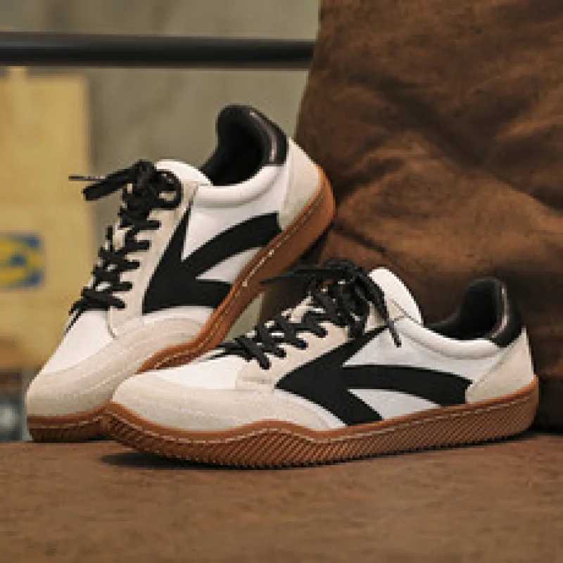 Mens casual shoes low top sports tennis shoes outdoor lace uppers designer sports shoes German training baseball shoes Y250318