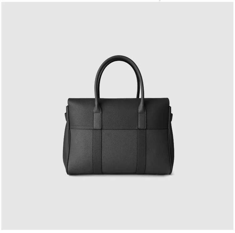 Genuine Leather Tote Layer Cowhide Handbag Winter Top Handle Commute Ladies Handbags Fashion Big Women Bag
