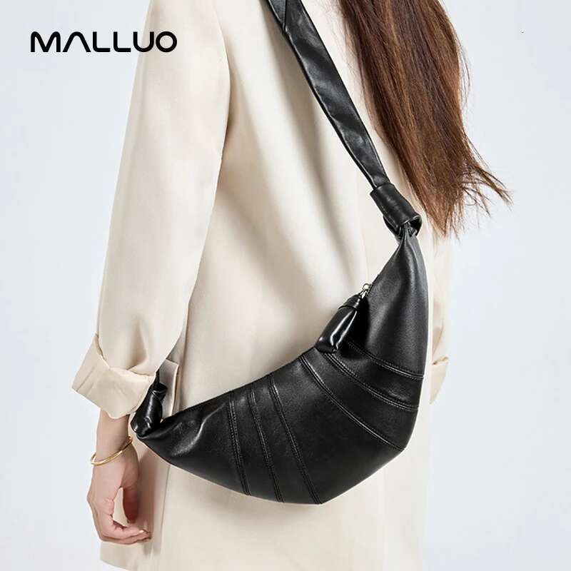 Ox Horn Sheepskin Leather Commuting Versatile Diagonal Cross Dumpg Dag Casual Large Capacity Praiseworthy Bag For Women