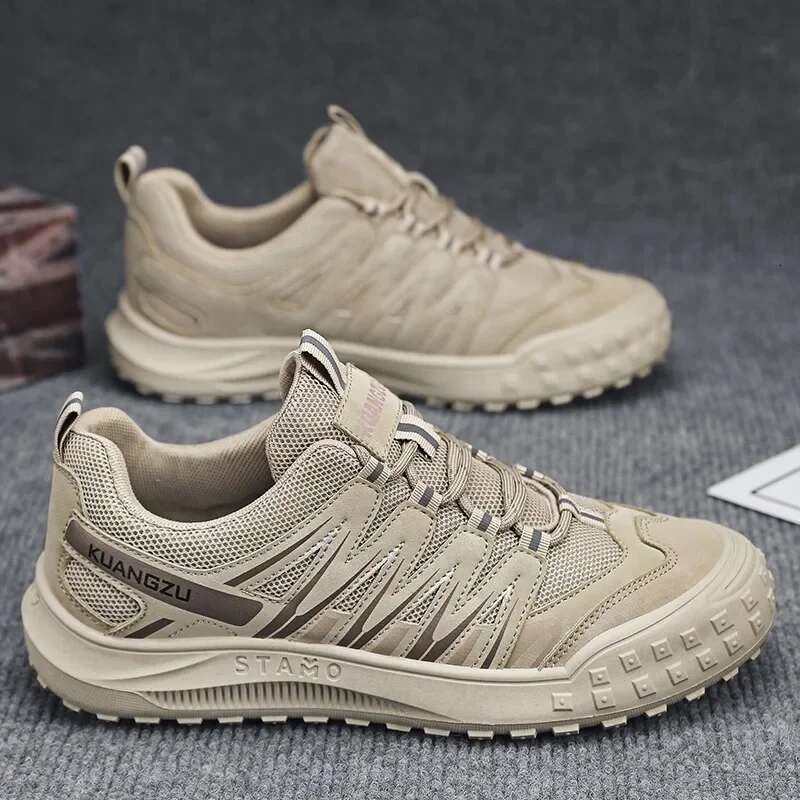 for Men 2025 New Fashion Casual Breathable and Comfortable Sports Outdoor Hiking Wearresistant Men's Walking Shoes