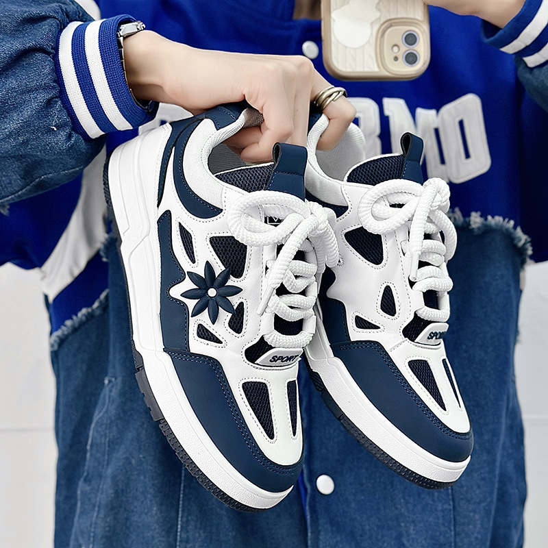Autumn new men's shoes Korean version of fashionable shoes bread shoes men's casual shoes travel shoes sports shoes