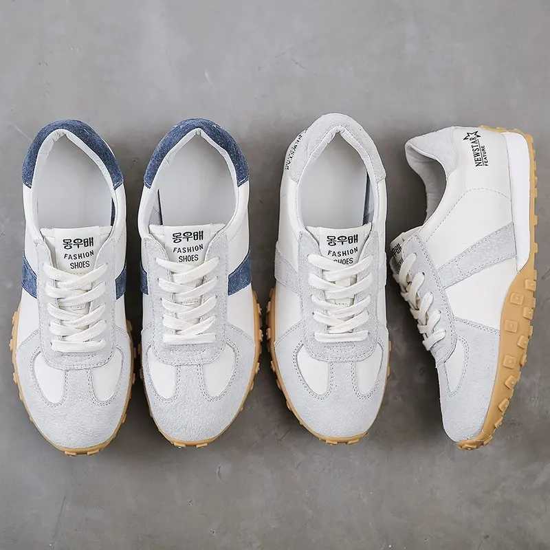 2024 Spring/Autumn Casual Sports Shoes Lei Velvet Leather Pahwork Mixed Lace Round Headrest Platform Womens Apartment Y250318