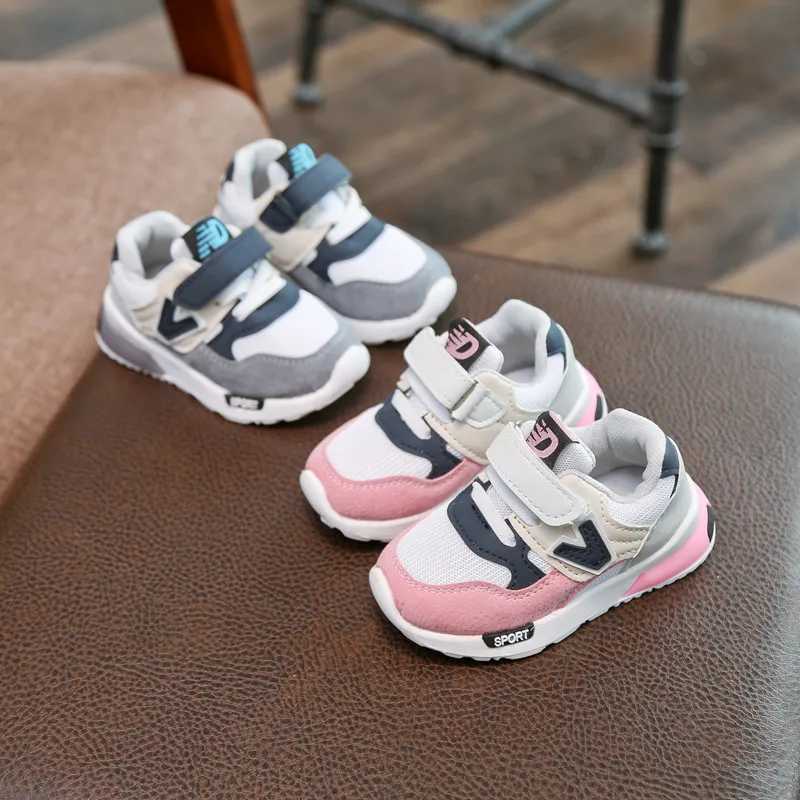 Kids tennis shoes boys girls sports running non slip boy casual soft sol childrens mesh shoes Non-slip breathable seasonal shoe W250318