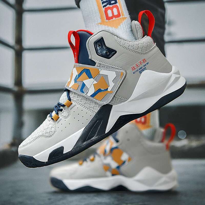 Brand Non-slip Men's Basketball Breathable Sports Outdoor Gym Training Athletic Boys Casual Sport Tennis Shoes
