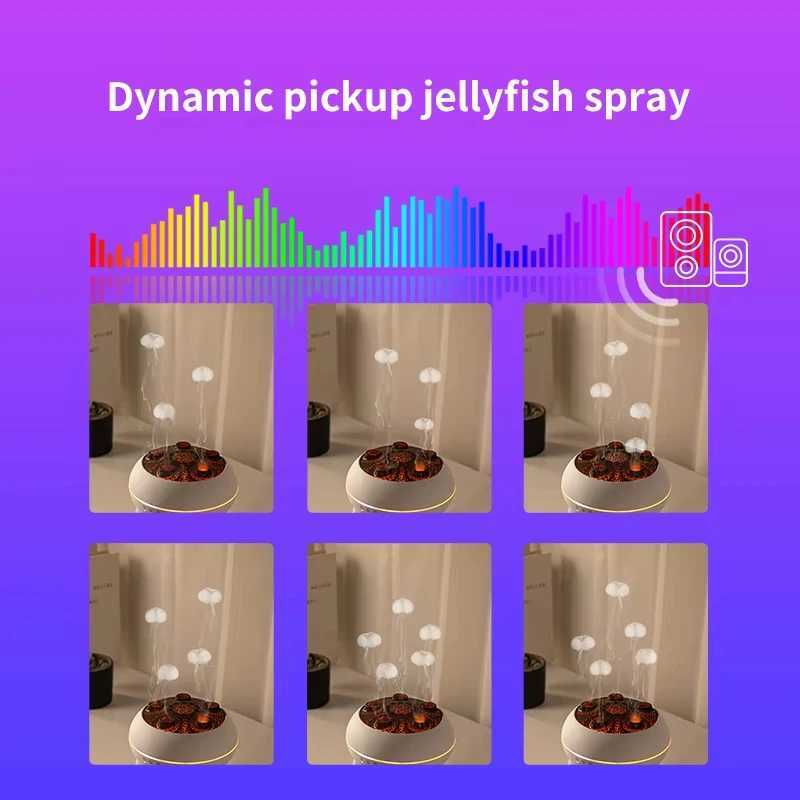 Flame Aromatherapy Essential Oil Diffusers 250MLAir Diffuser/Humidifier for Home BedroomLarge RoomC250318