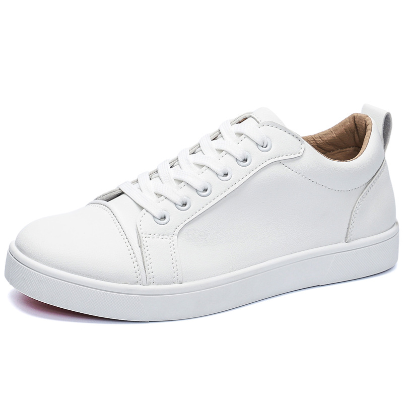 Spring and autumn sports shoes men's shoes new white casual fashion small white shoes Korean version of black board shoes