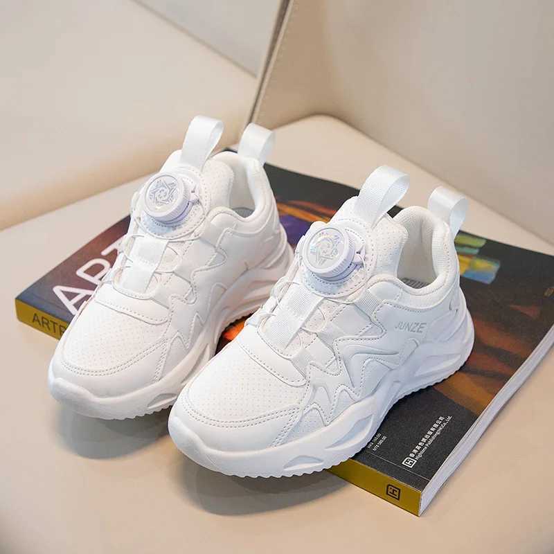 2024 Spring/Summer Leather Sneakers and Casual Shoes Thick Soles Inner High Dad Shoes Student Shoes Flat Shoes W250318