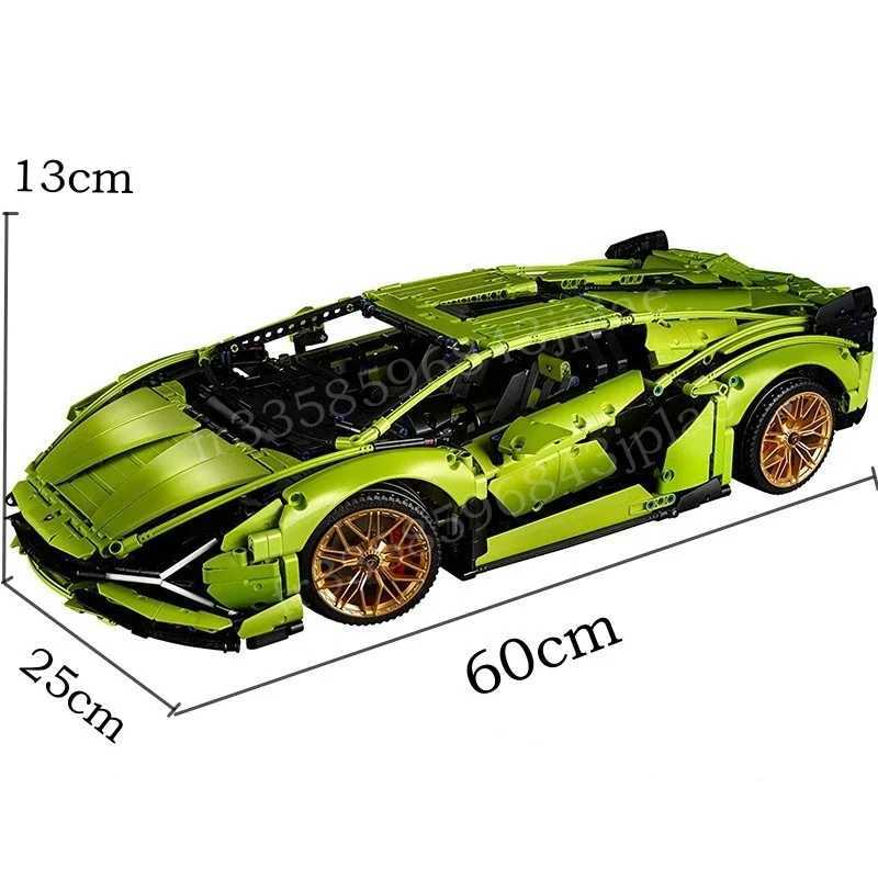 3696Pcs Supercar Building Blocks 1 8 Car Model Bricks for Adult Kids Gifts compatible with 42115 W250318